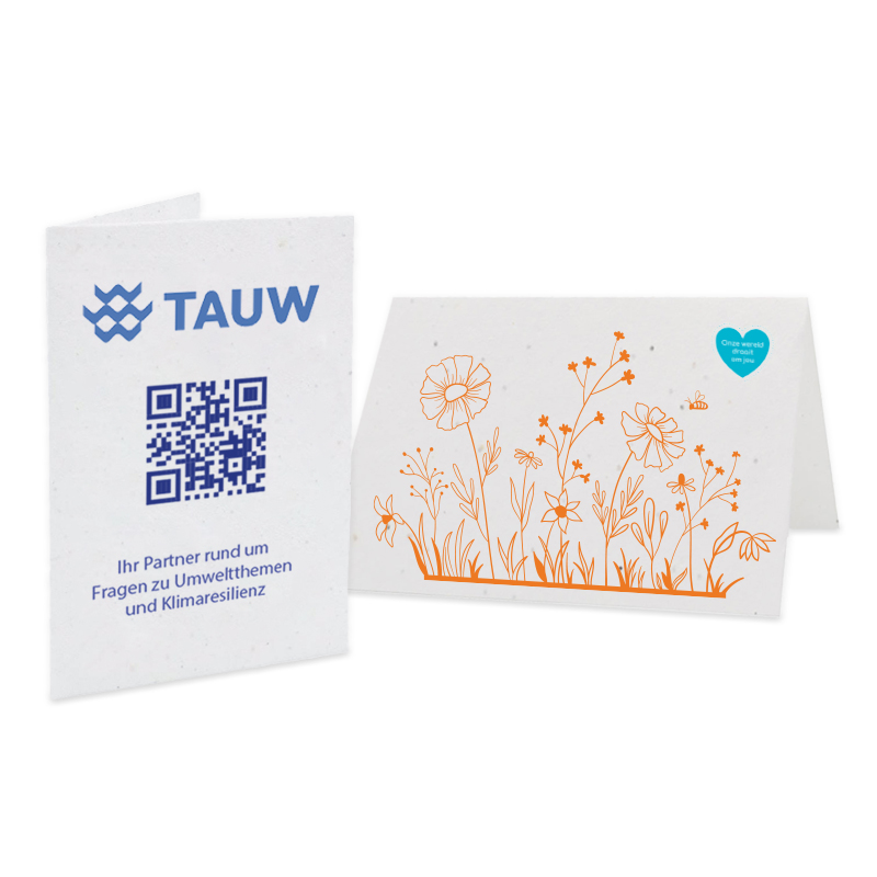 Seed paper card A7